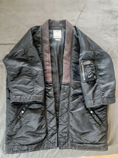 visvim Black Kimono Jacket