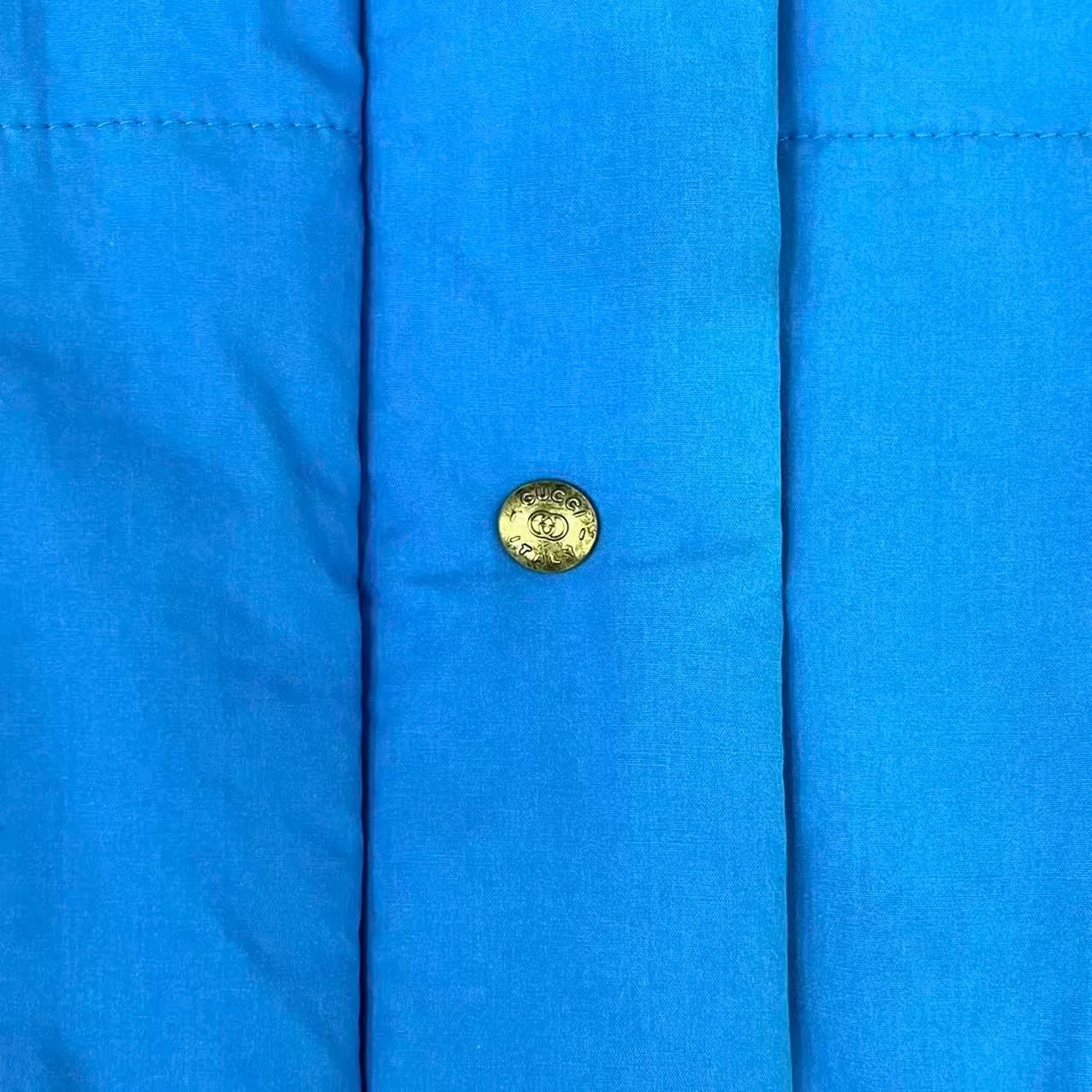 gucci x disney blue embroidered jacket