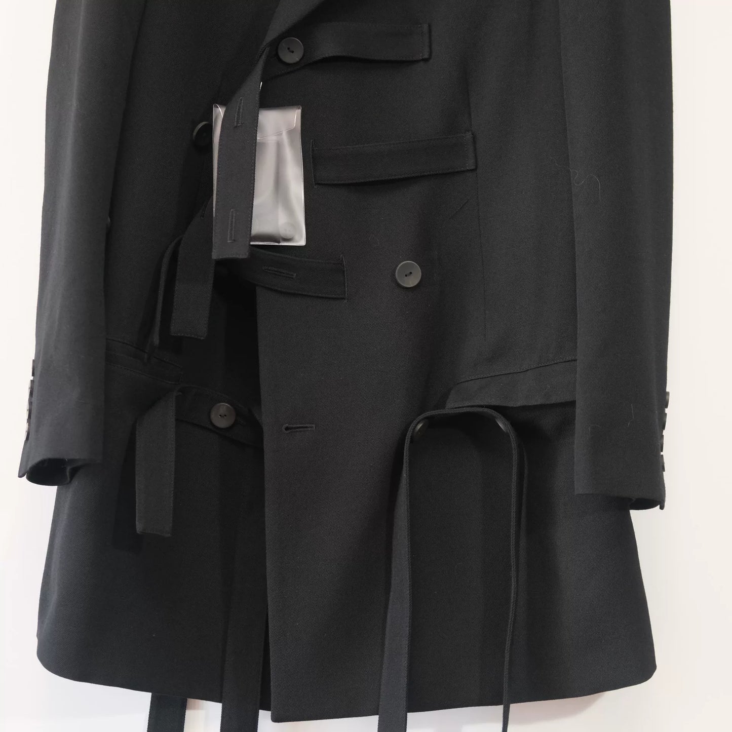 Yohji Yamamoto Rual Tie Jacket