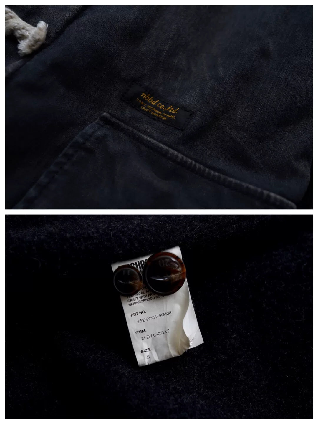 Neighborhood 13AW M-D C-COAT Jacket