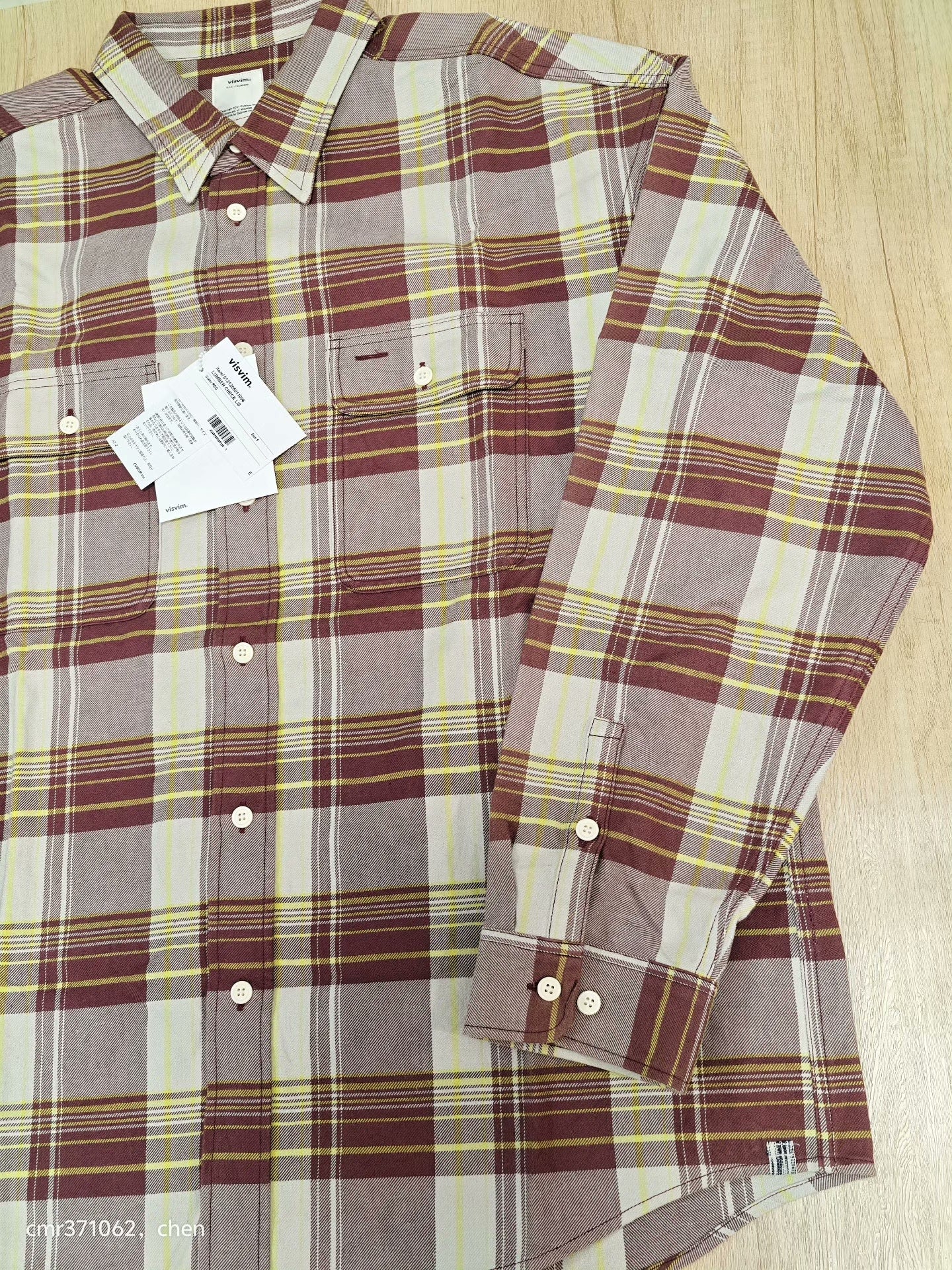 visvim 21AW Lumber Check L/S