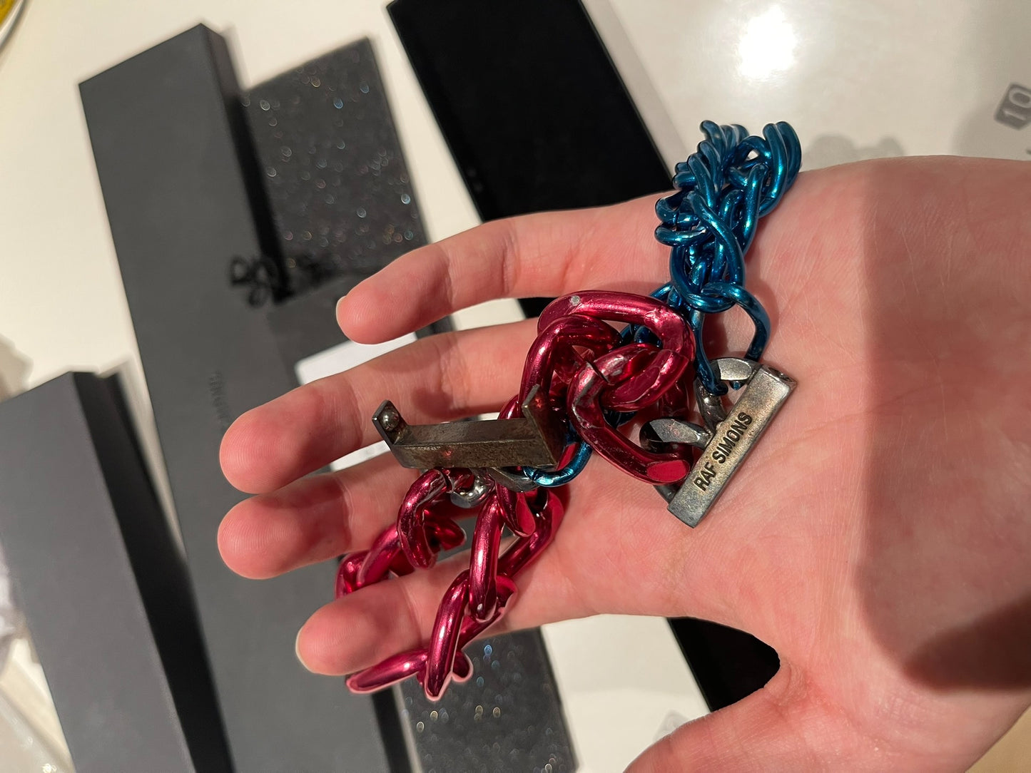 Raf Simons 13ss Double Lock Bracelet