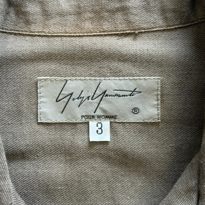 Yohji Yamamoto 18SS Double Pocket Shirt