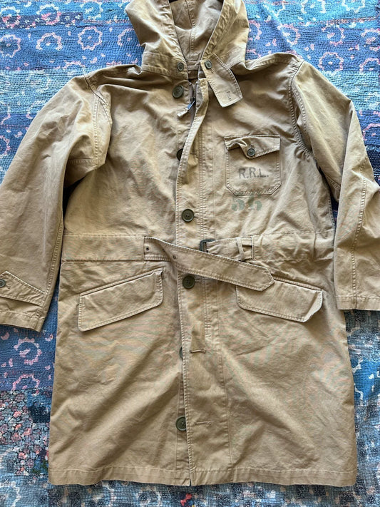 rrl m43 parka coat medium size