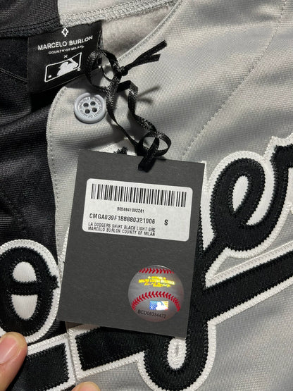 marcelo burlon x mlb baseball cardigan