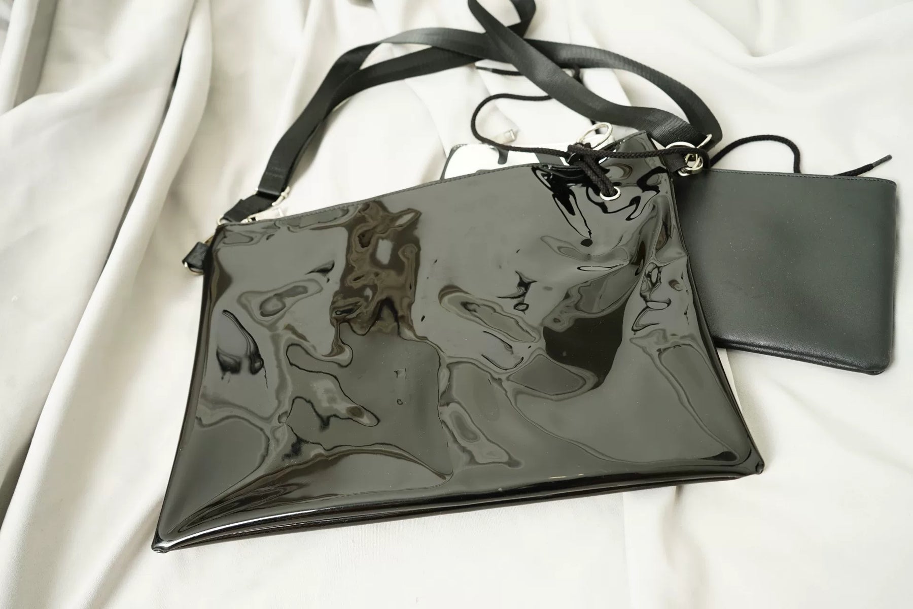 Yohji Yamamoto 3-in-1 PVC Crossbody Bag