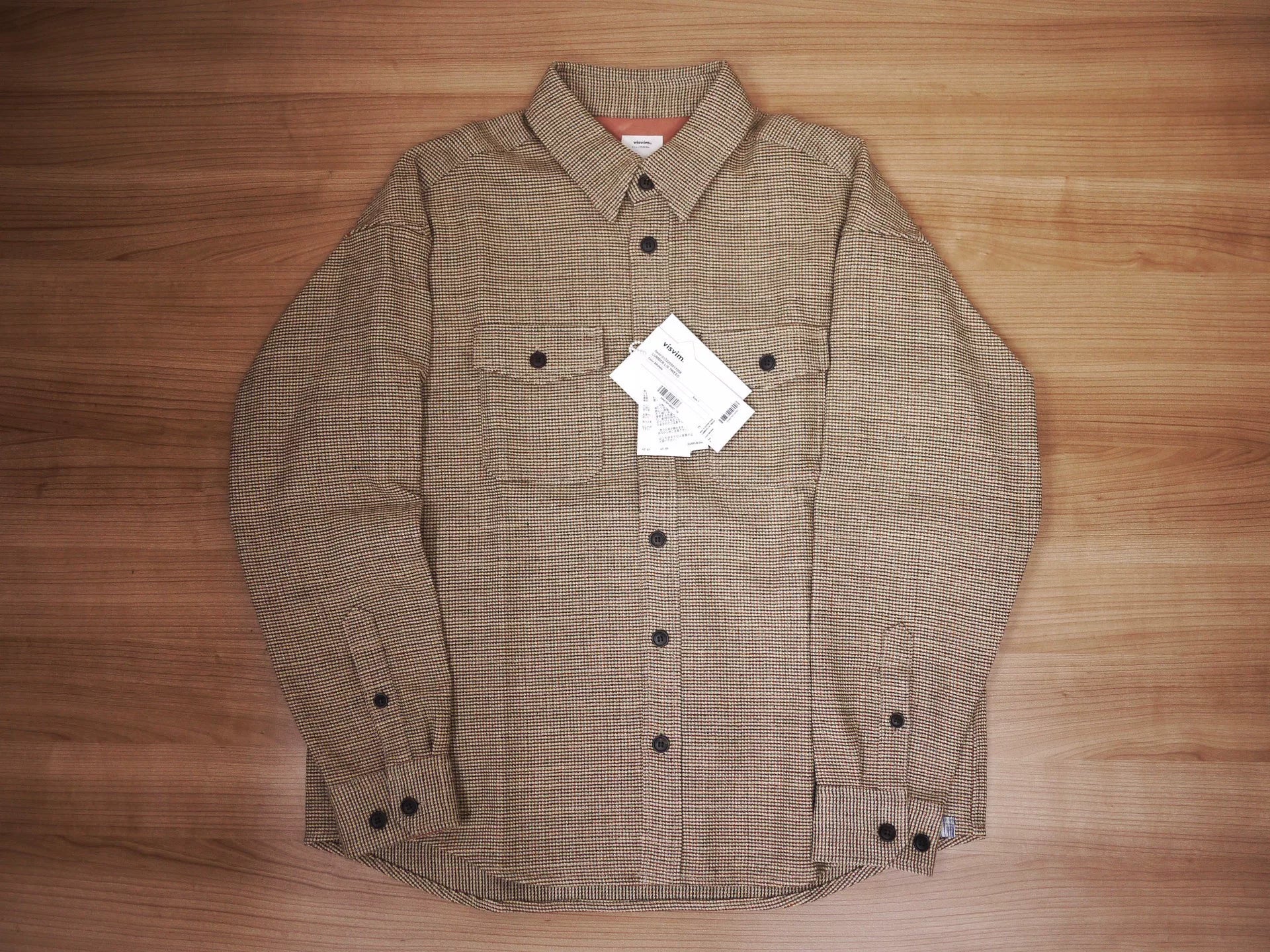 VISVIM LUMBER SHIRT TWEED