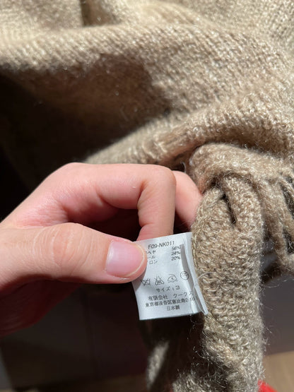 grunge v-neck sweater by number nine