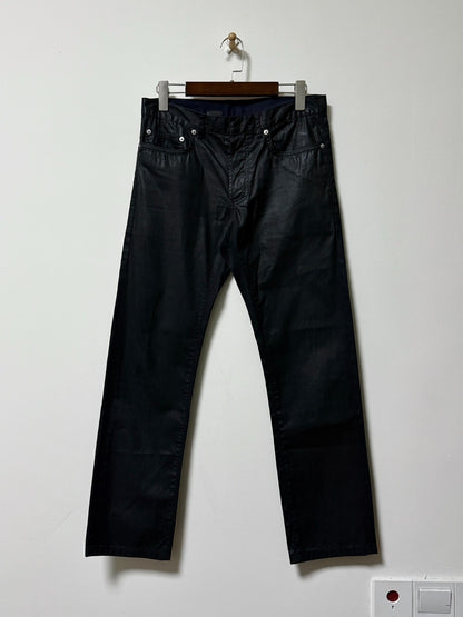 Dior Homme Coated Denim Pants for Spring