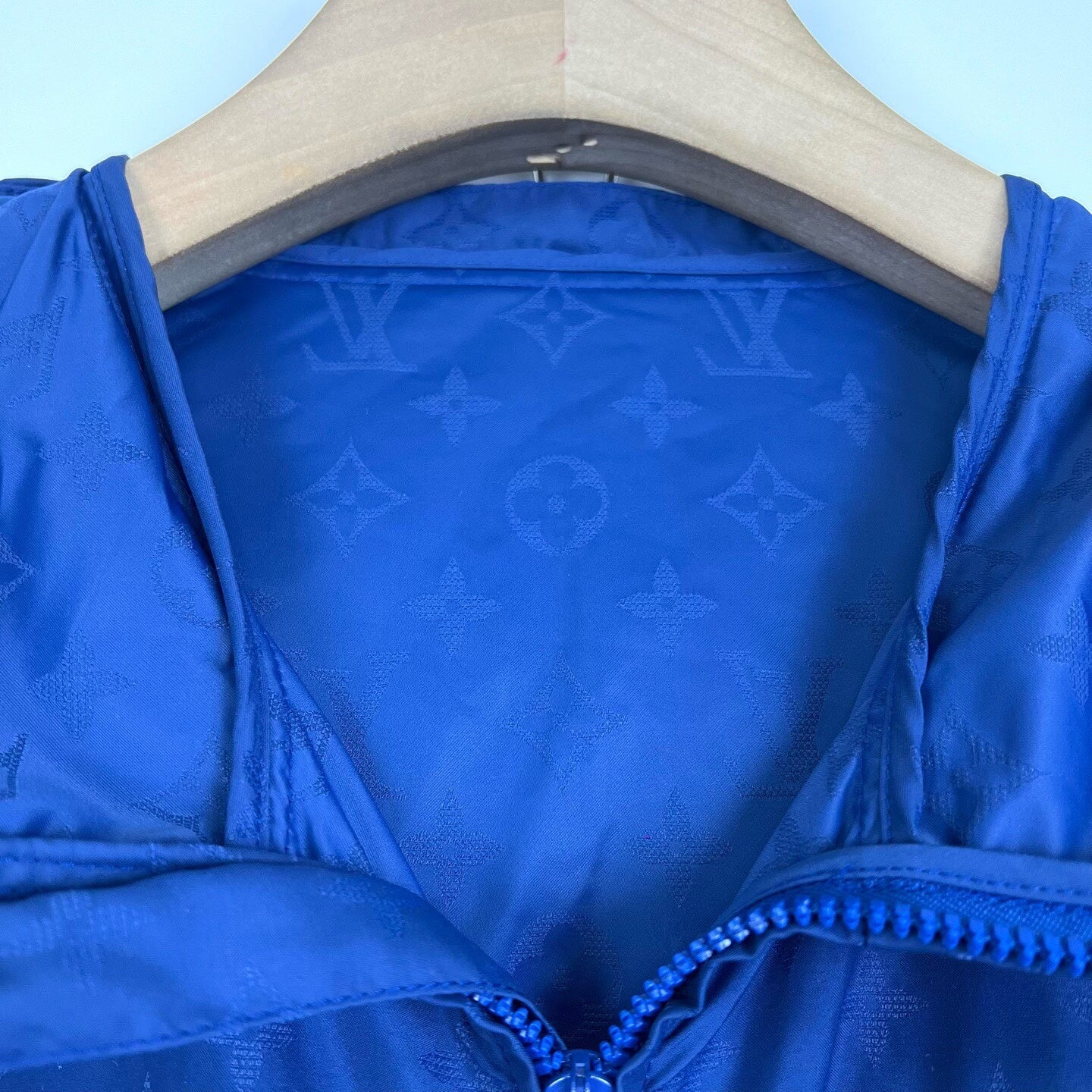 Louis Vuitton Yayoi Kusama Blue Zip Jacket