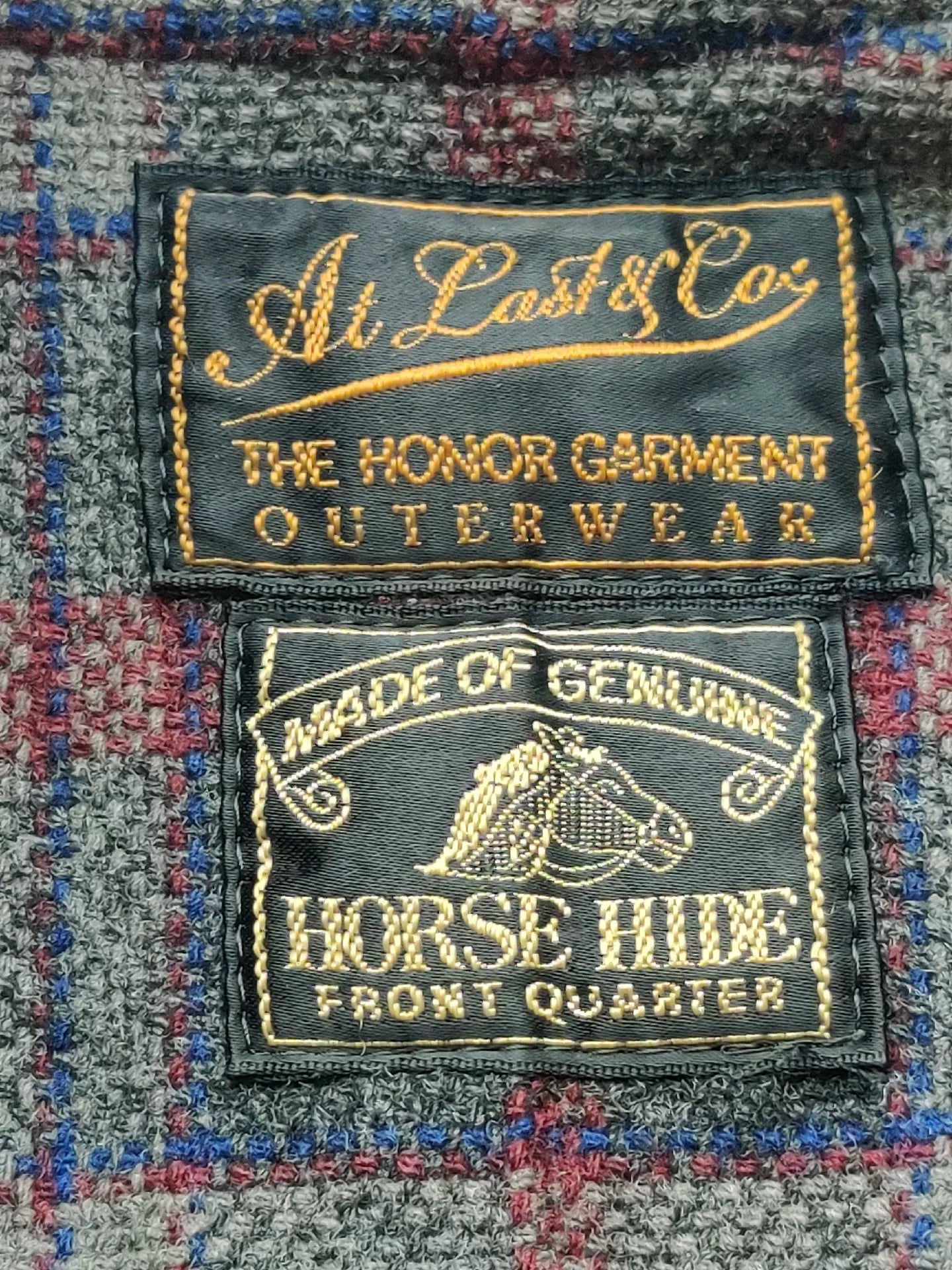 1930s style leather jacket by At Last & Co