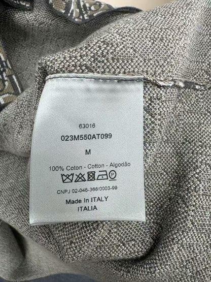 dior printed cotton shirt size M