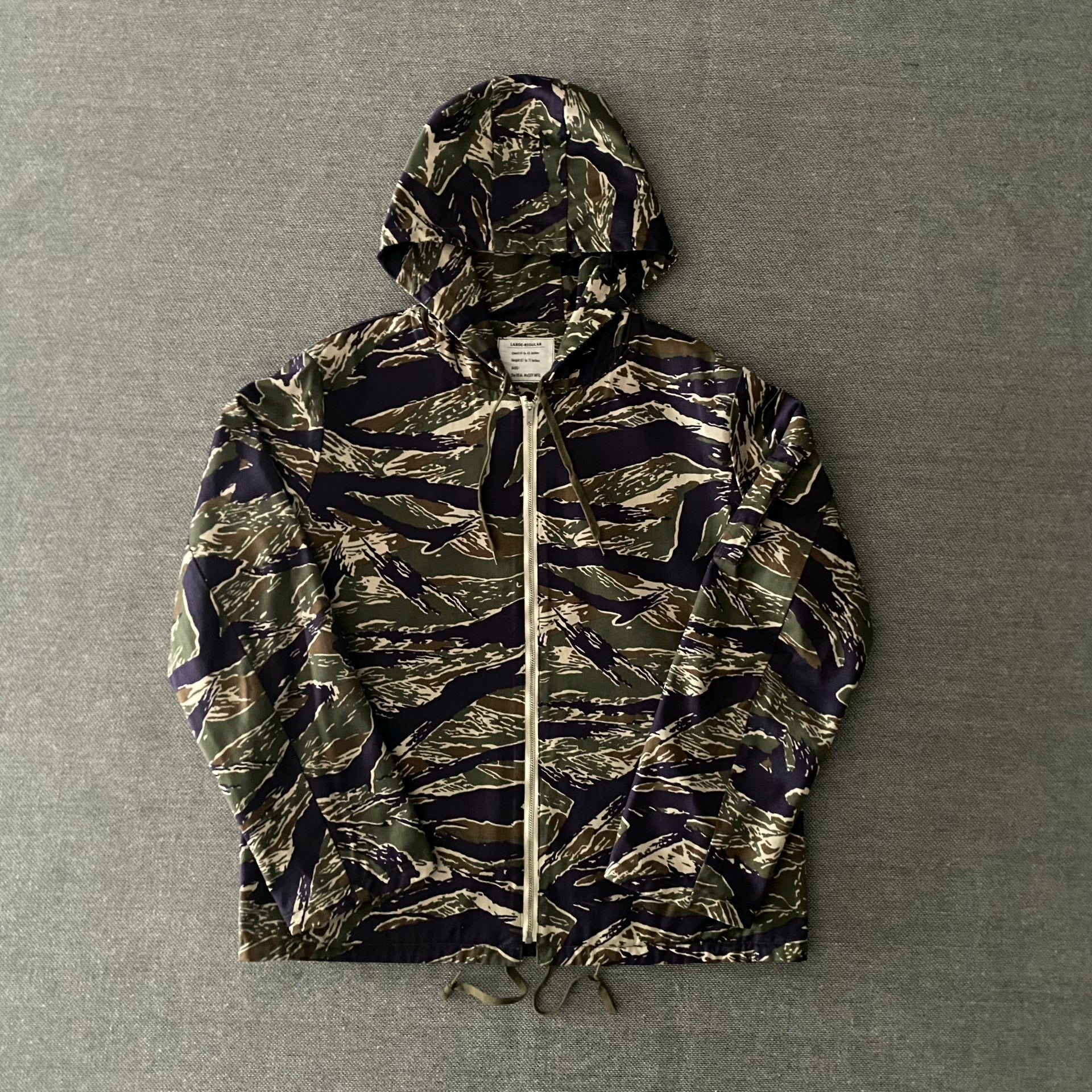 The Real McCoy's Tiger Stripe Canvas Jacket