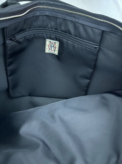 Jean Paul Gaultier Black Checkered Zipper Briefcase