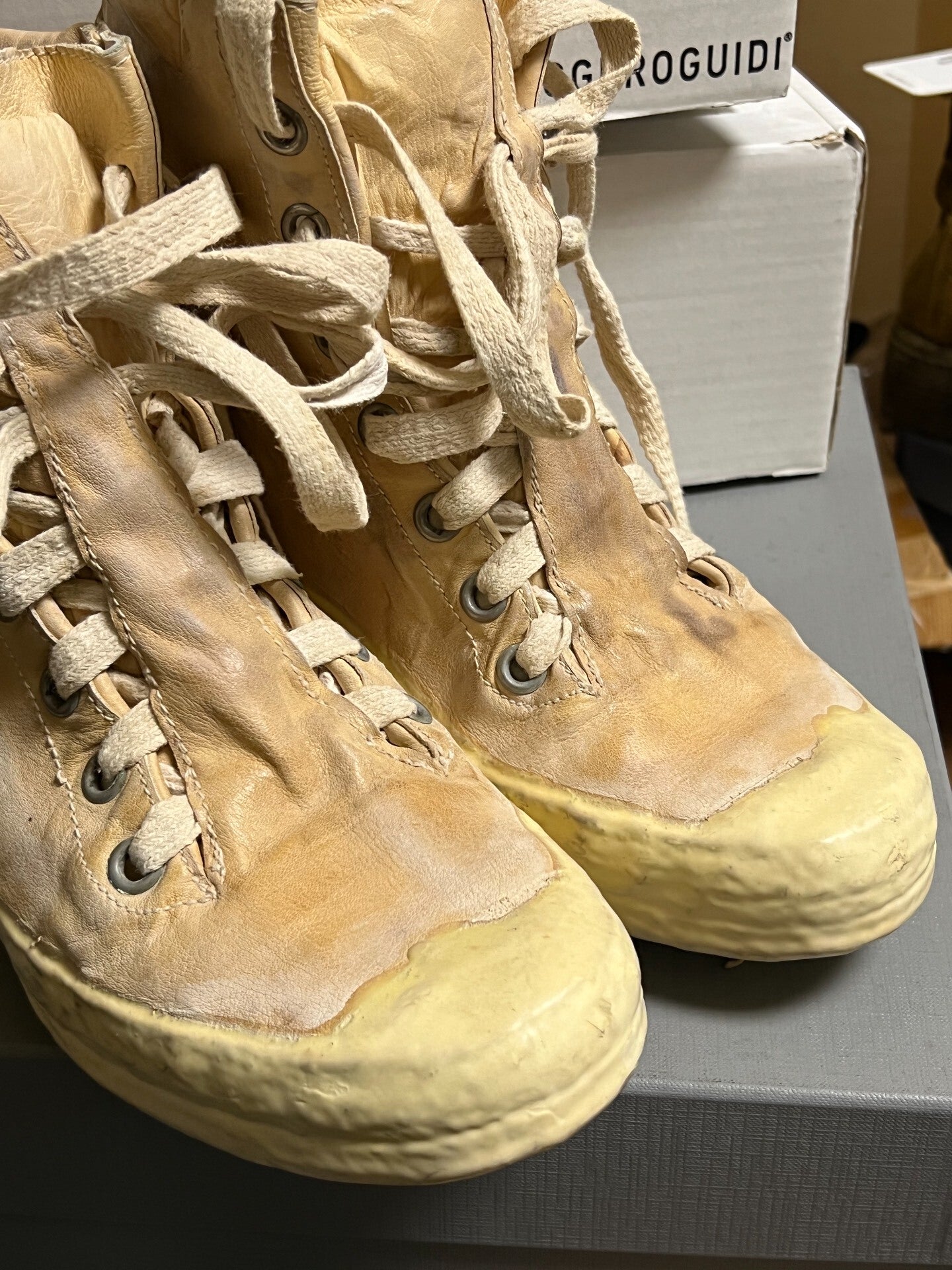 Carol Christian Poell Drip Rubber Sneakers