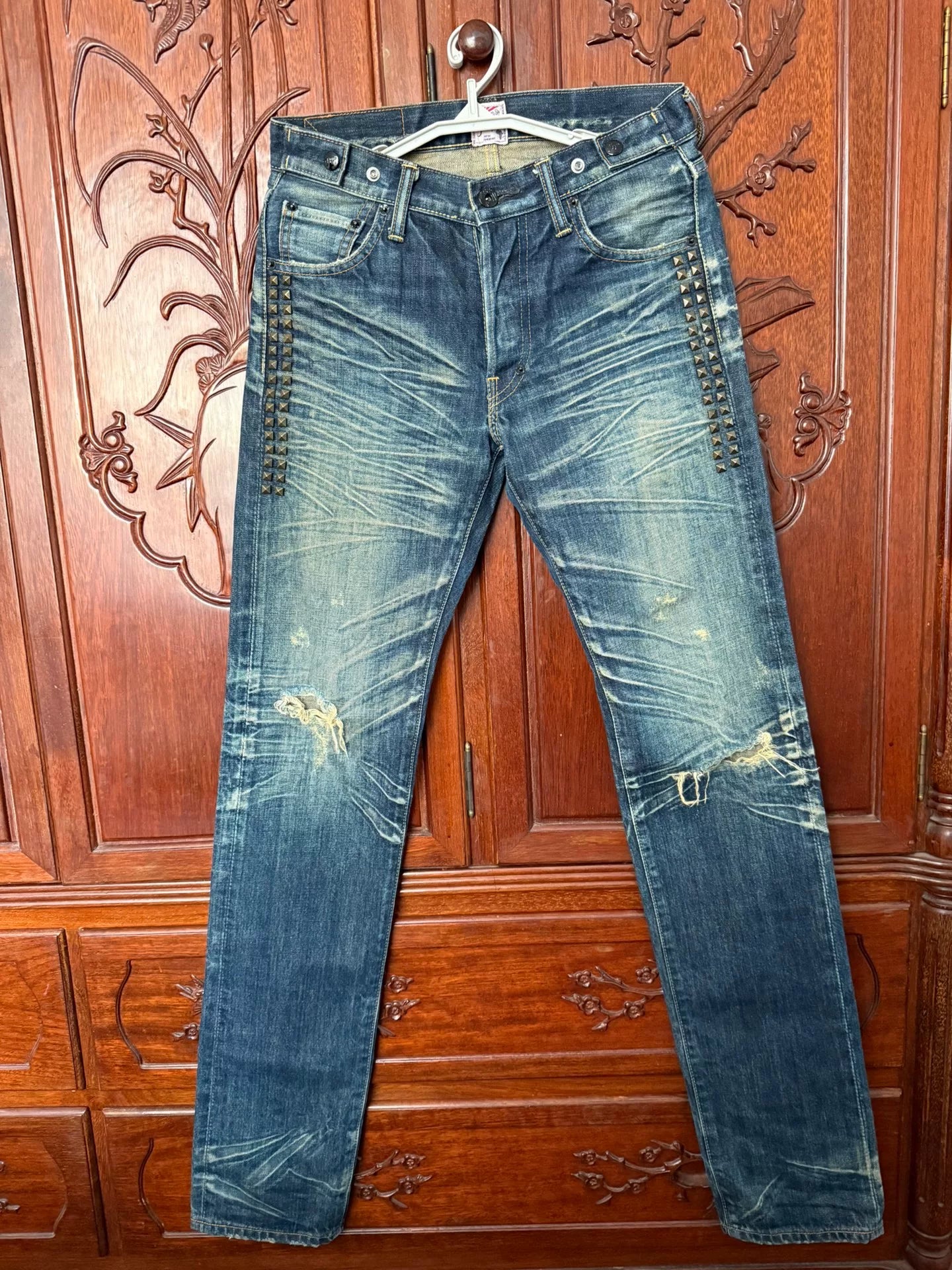PRPS Men's Straight Denim Jeans