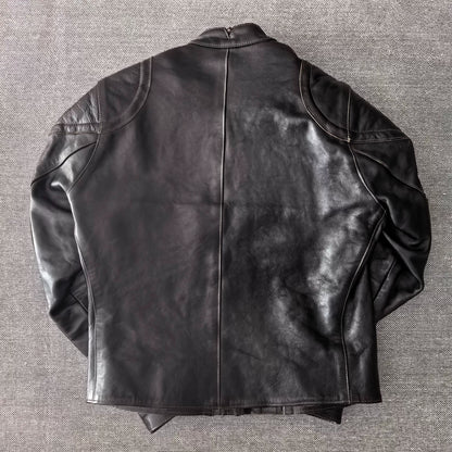 Toys McCoy Black Leather Racing Jacket