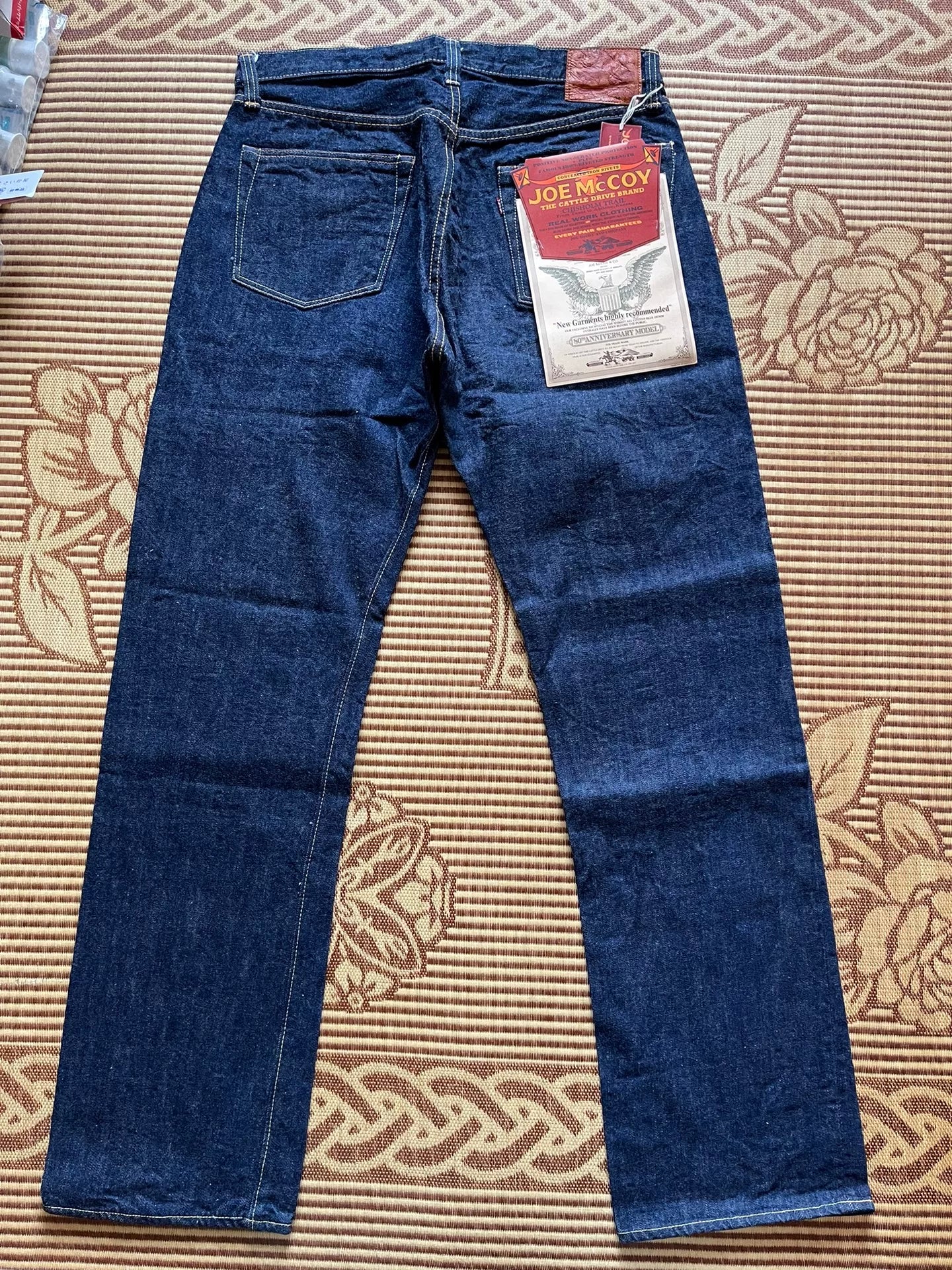 JOE McCOY S905XH Raw Denim Jeans