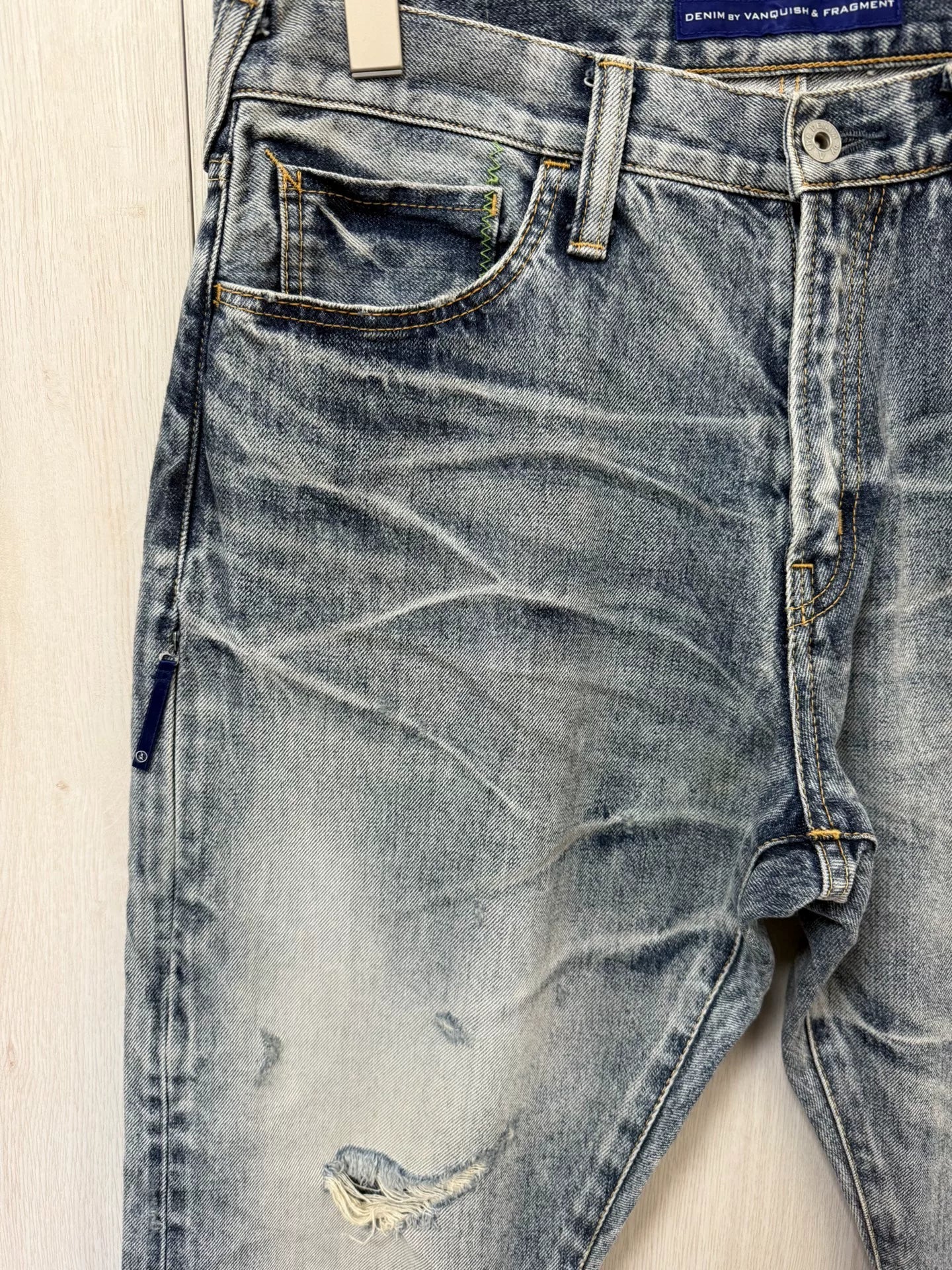 denim by vanquish & fragment men's jeans