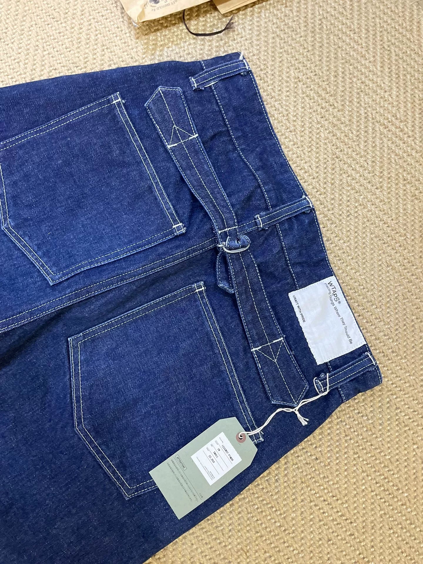 WTAPS UNION DENIM Raw Jeans