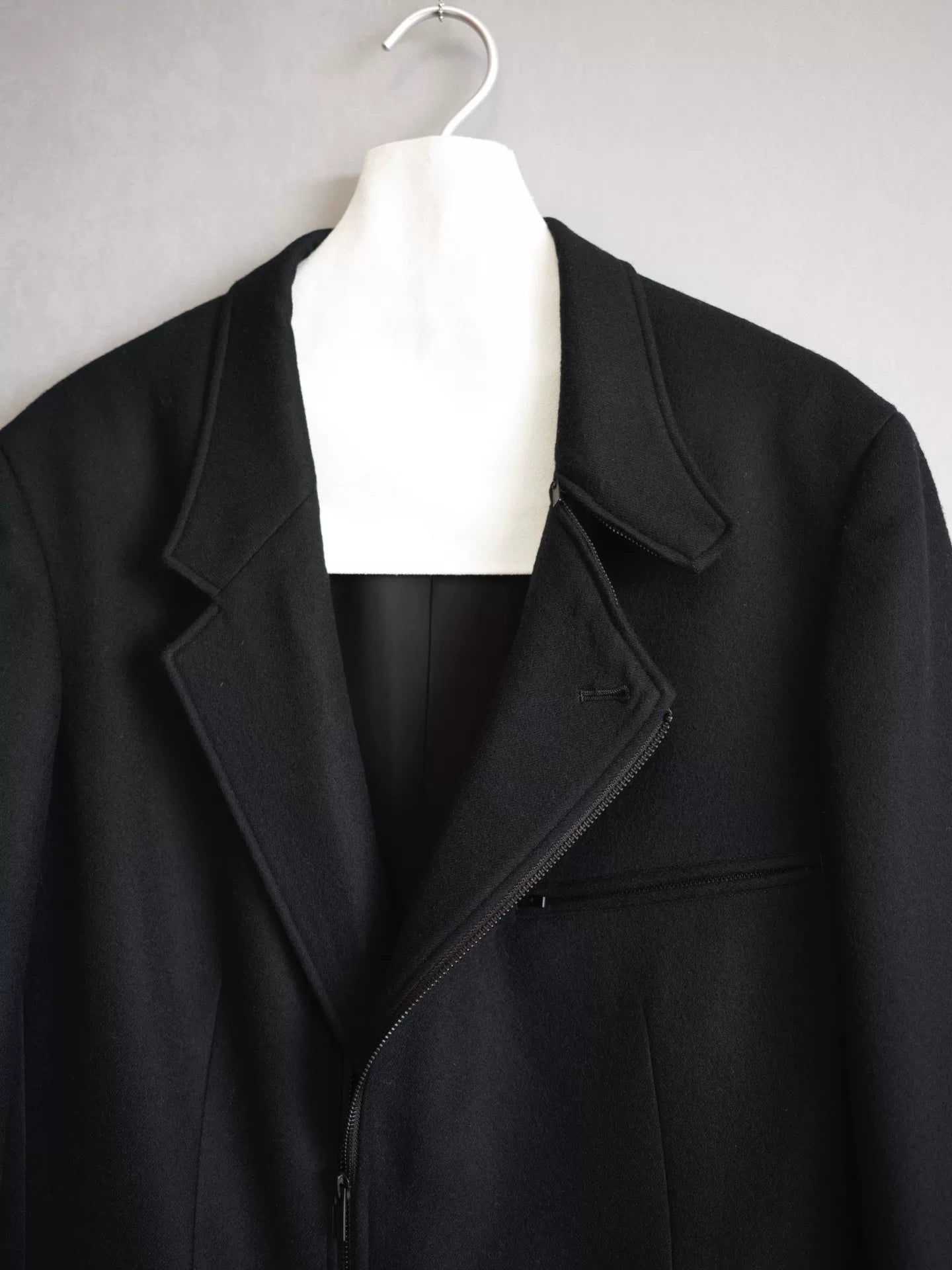 Yohji Yamamoto Flannel Jacket for Fall 2023