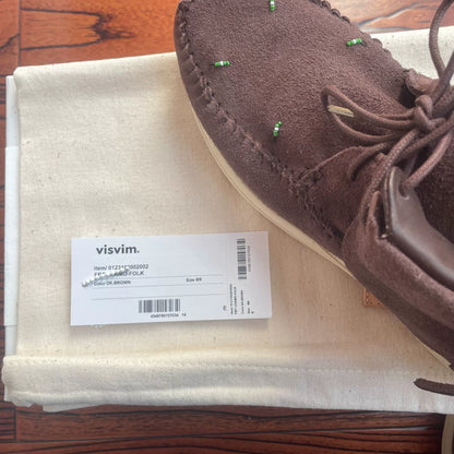 Visvim 23ss FBT Lhamo Folk Fringe Shoes