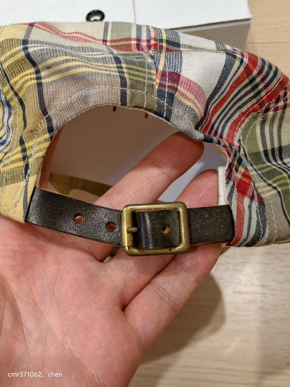 VISVIM 23SS CAMP CAP MADRAS