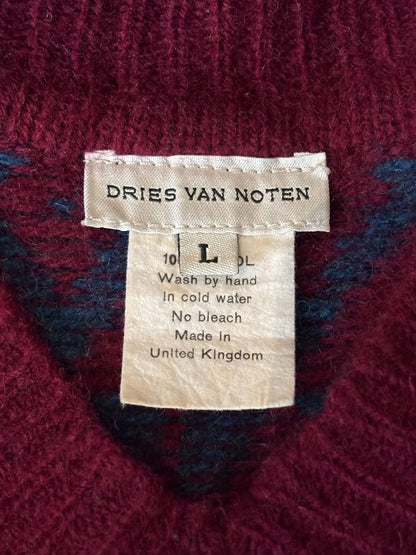 Dries Van Noten 00's Ethnic Sweater