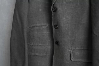 Yohji Yamamoto Gray Silk Jacket