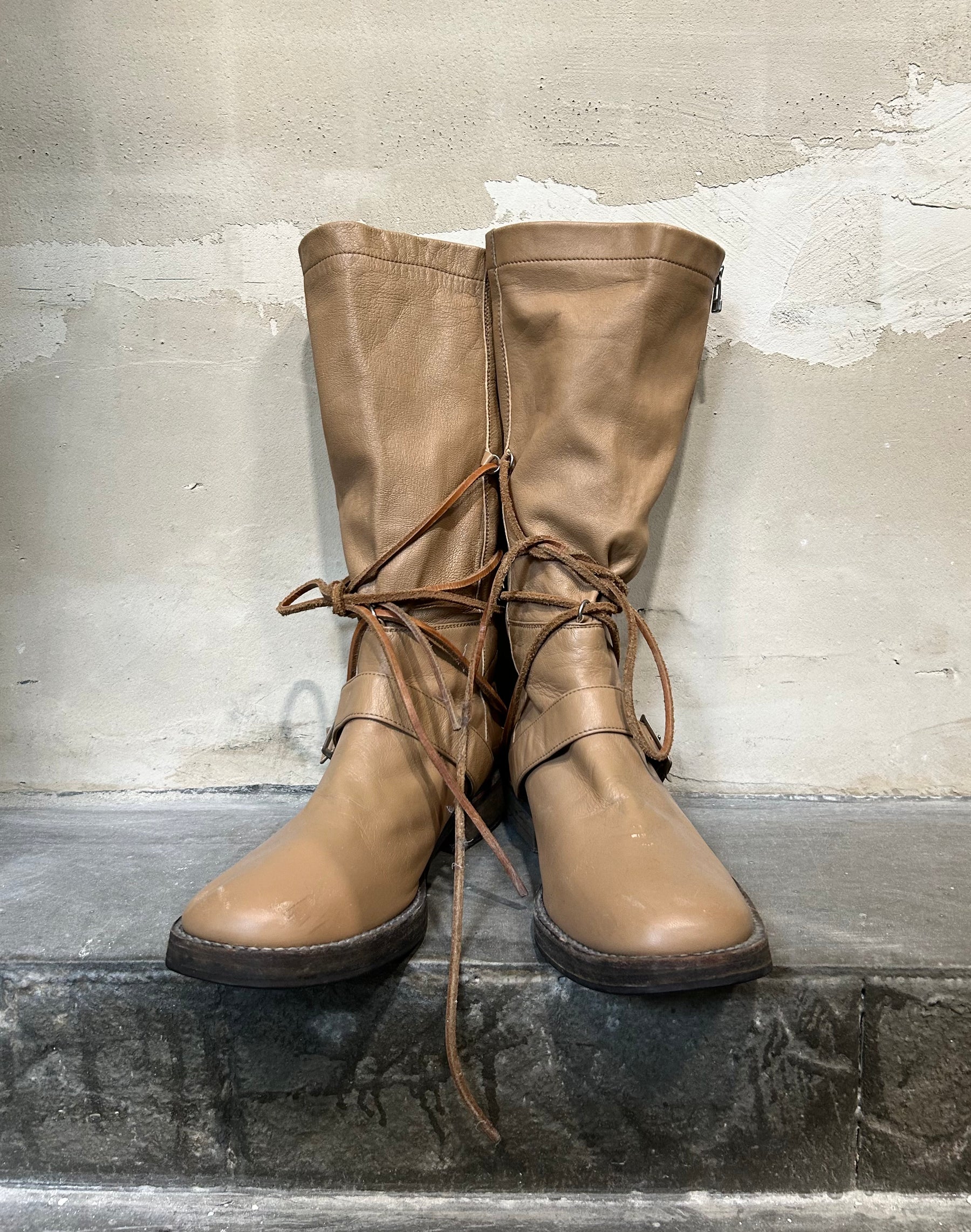 UNDERCOVER 05AW Engineer Lace-Up Boots