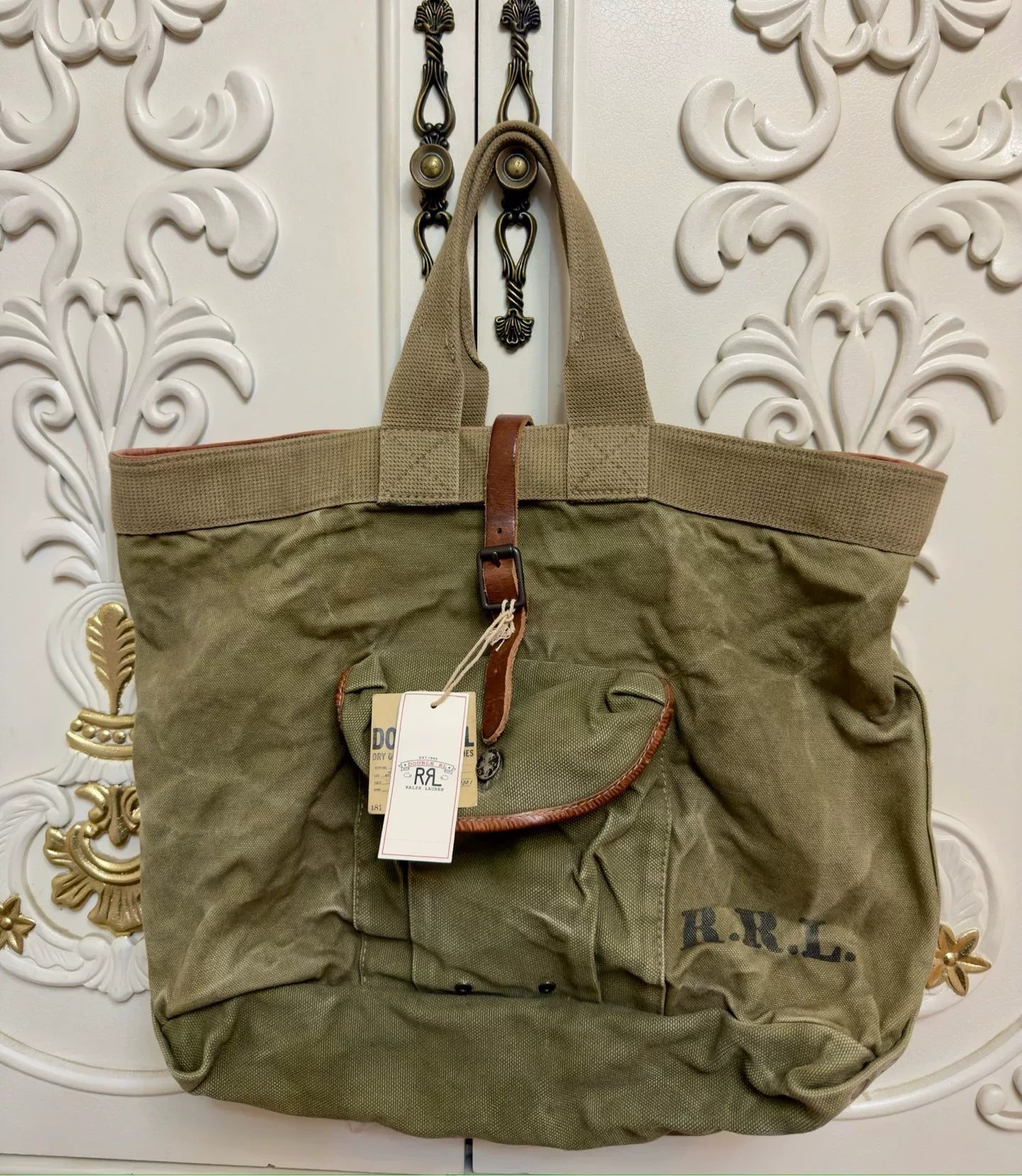 Ralph Lauren RRL Military Tote Bag