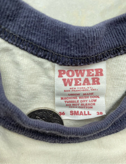 red and white coast guard short sleeve tee