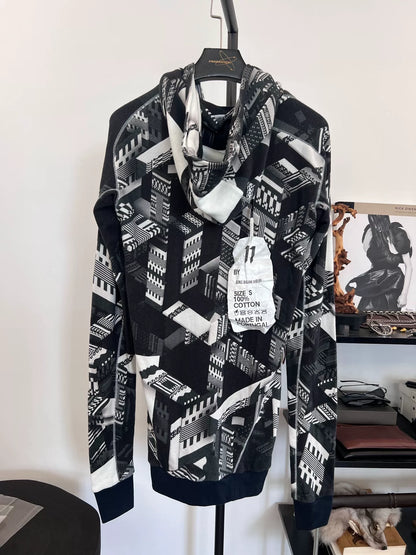 Boris Bidjan Saberi 11by BBS Graphic Print Hoodie