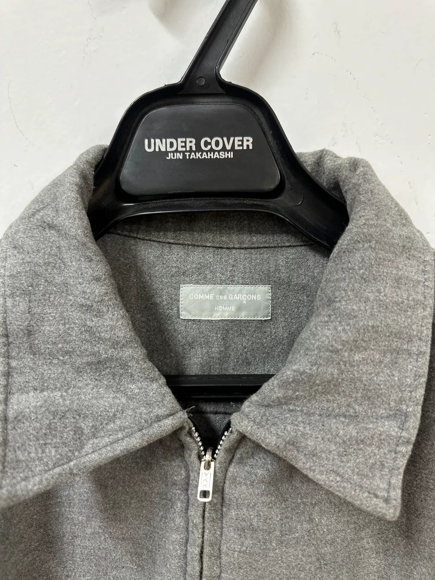 comme des garcons homme oversized long jacket