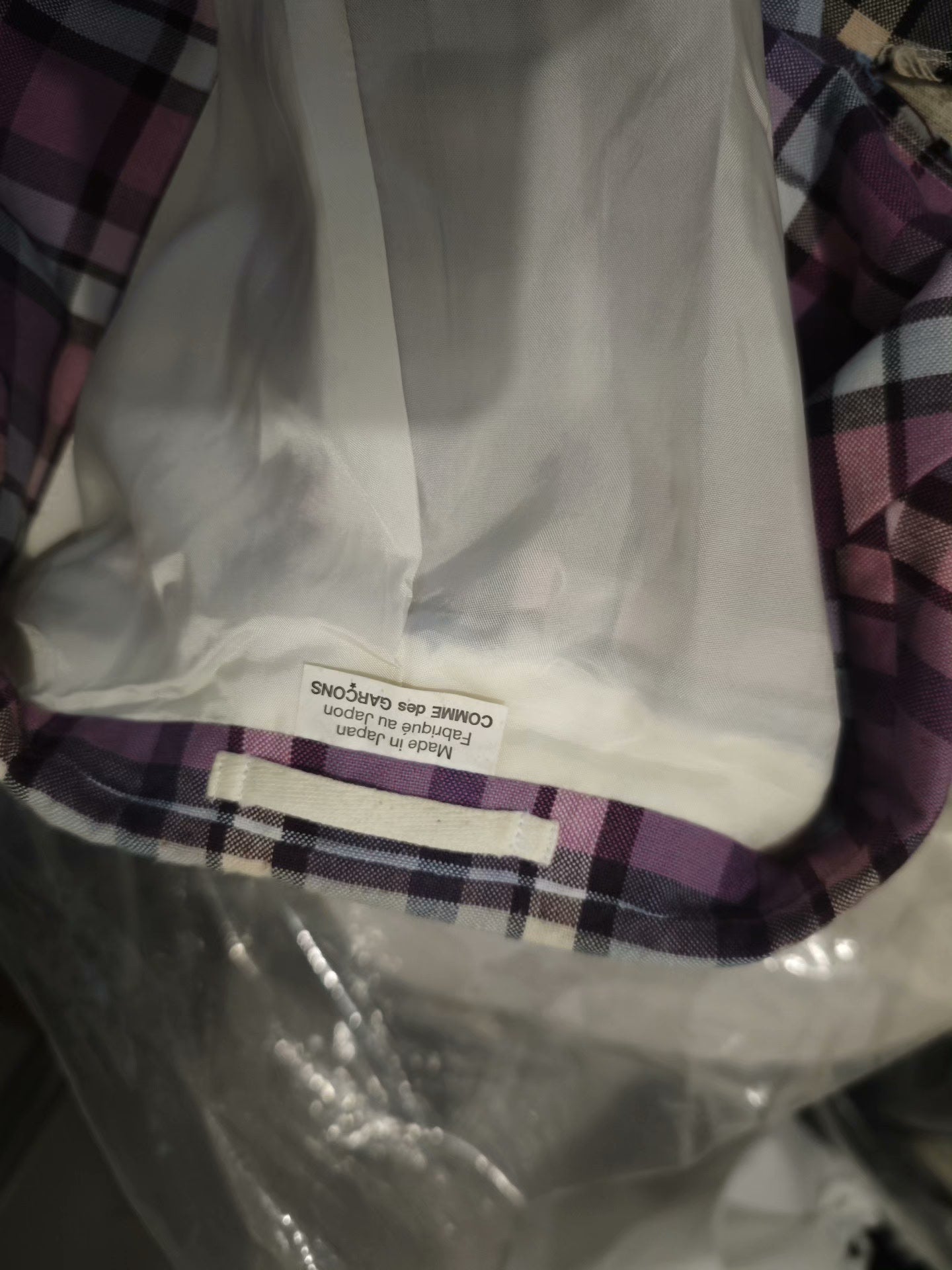Comme des Garcons CDG Spring Summer Slit Loose Blazer