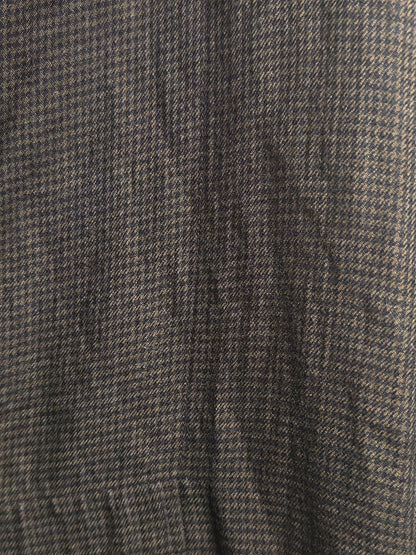 ziggychen plant-dyed wool blend coat