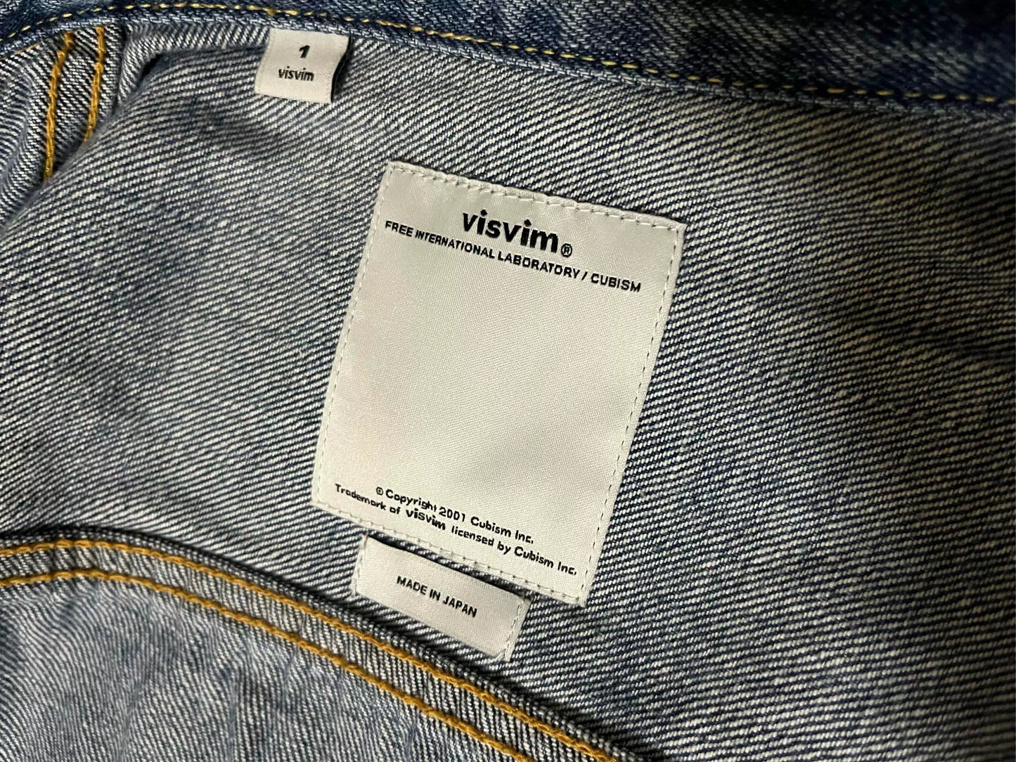 VISVIM 16AW Chore Denim Jacket