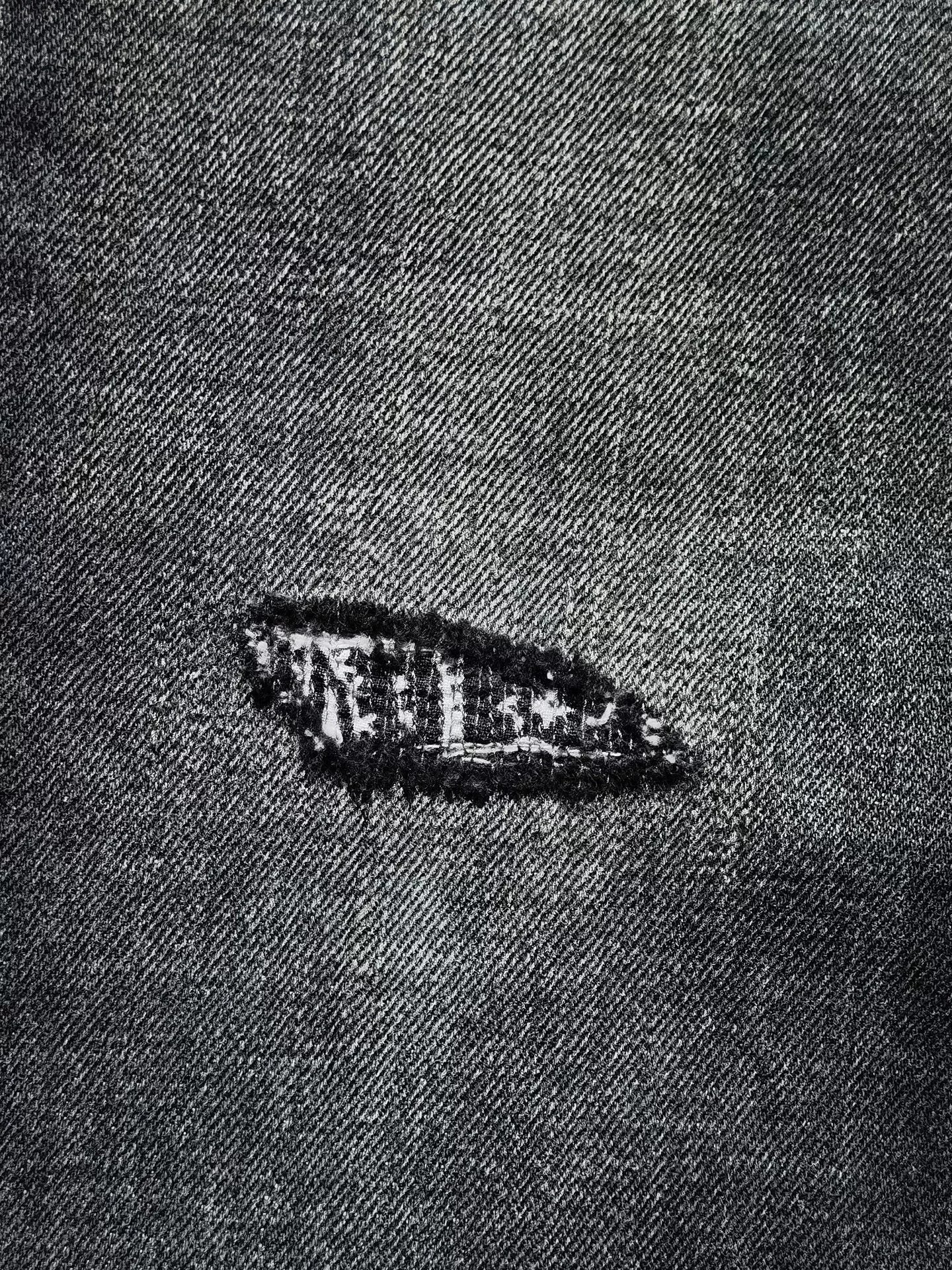Visvim 04D10 Black Washed Jeans