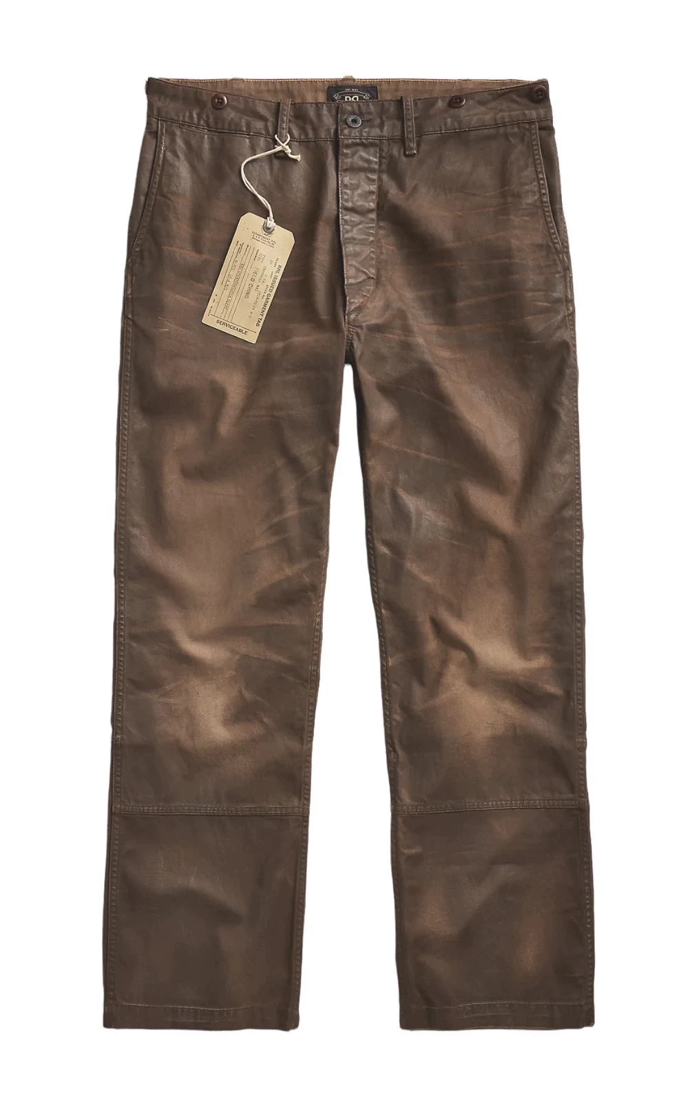 RRL Oil Wax Military Long Pants Denim Jeans
