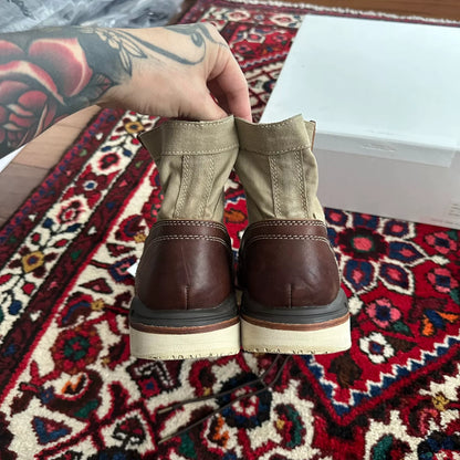 visvim 22aw unique leather boots size 8