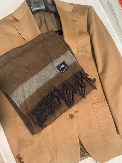 drakes wool angora rabbit hair scarf