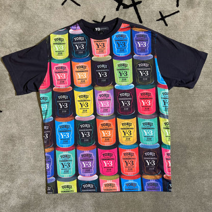 y-3 colorful short sleeve t-shirt