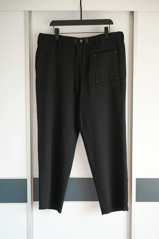 Yohji Yamamoto 2005 Black Drawstring Pants