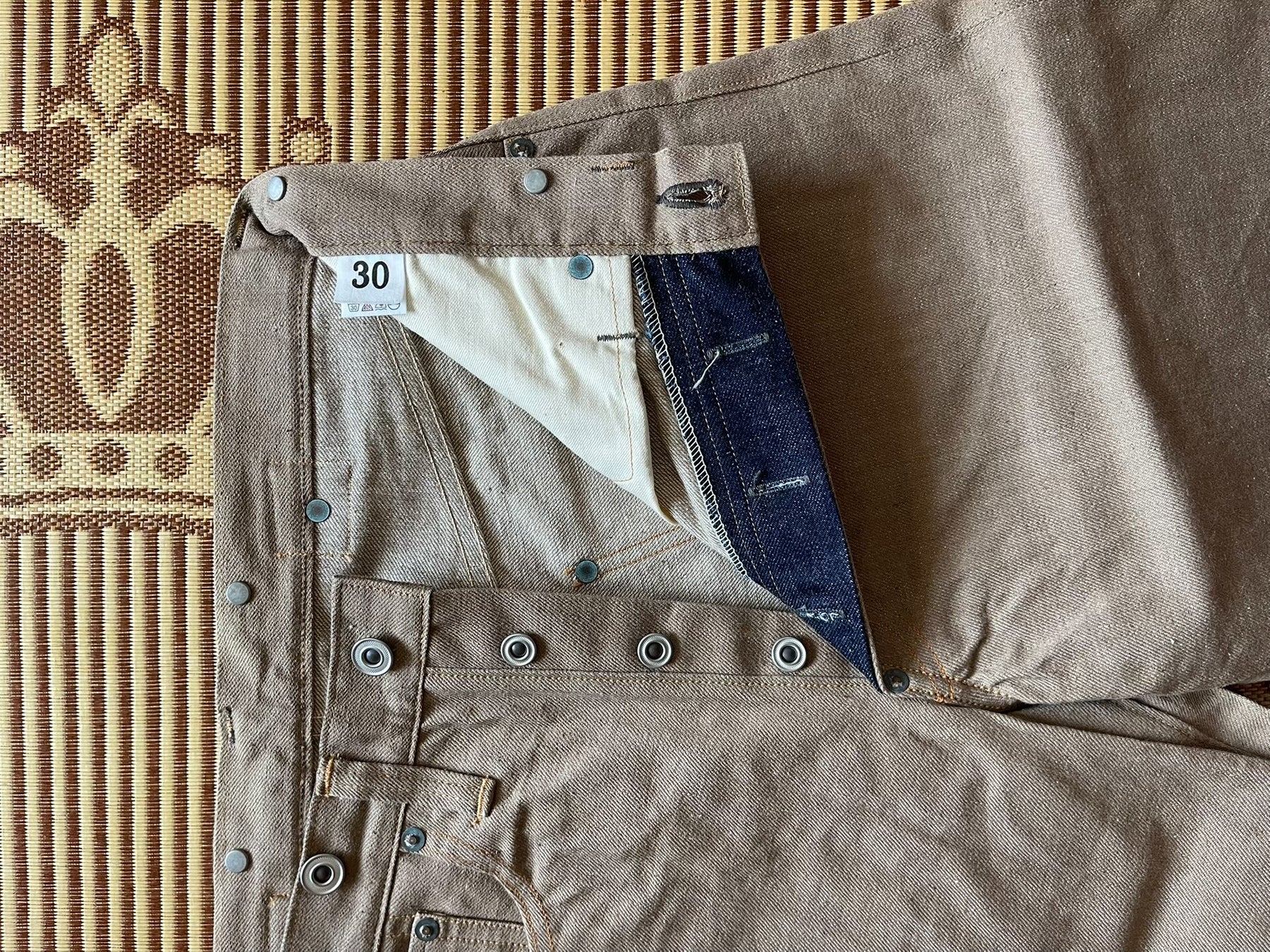 Warehouse Heller's Cafe 1922 Khaki Jeans W30