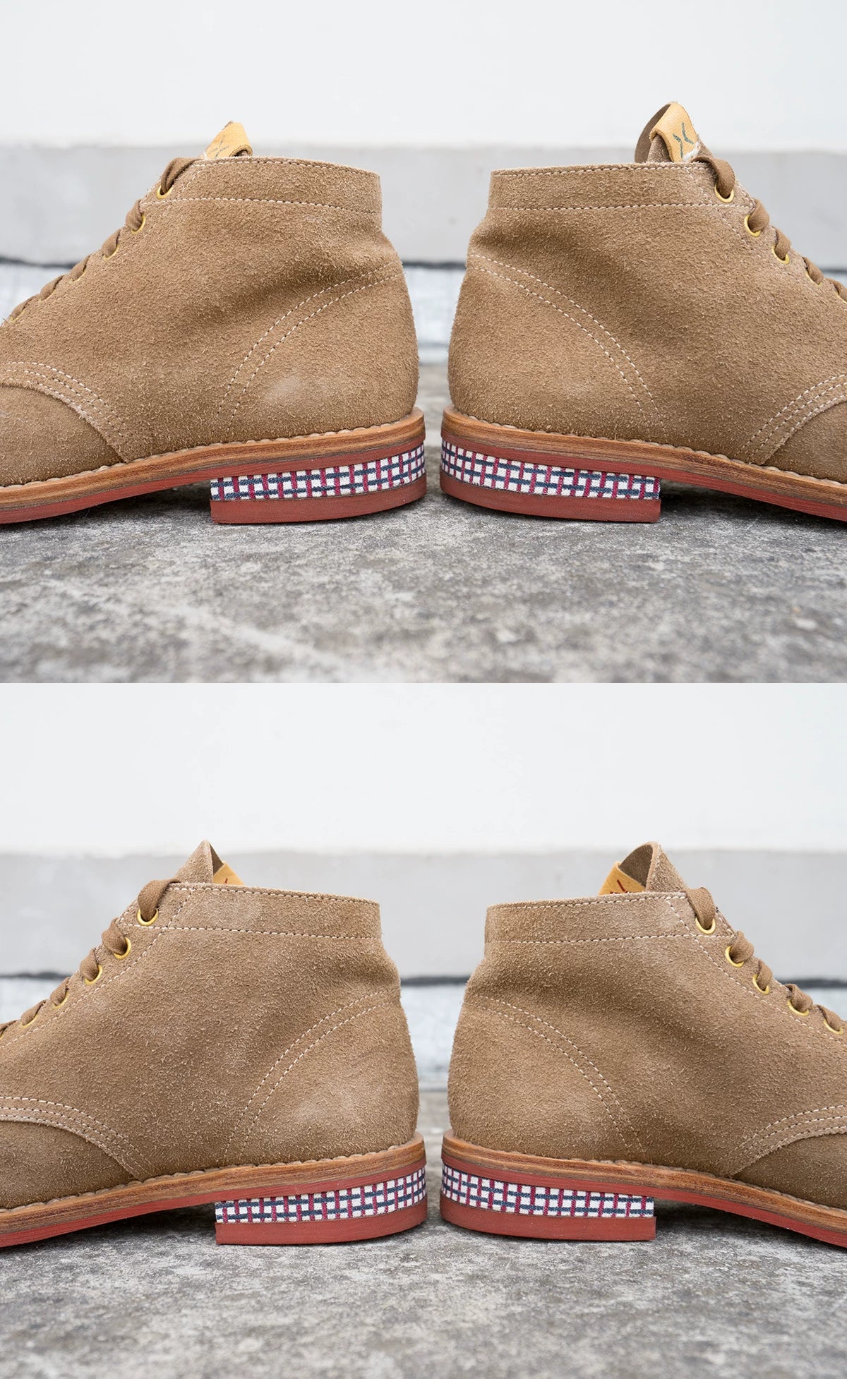 visvim brigadier mid-folk boots with unique design