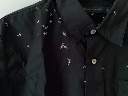Undercover All-Over Cross Print Shirt