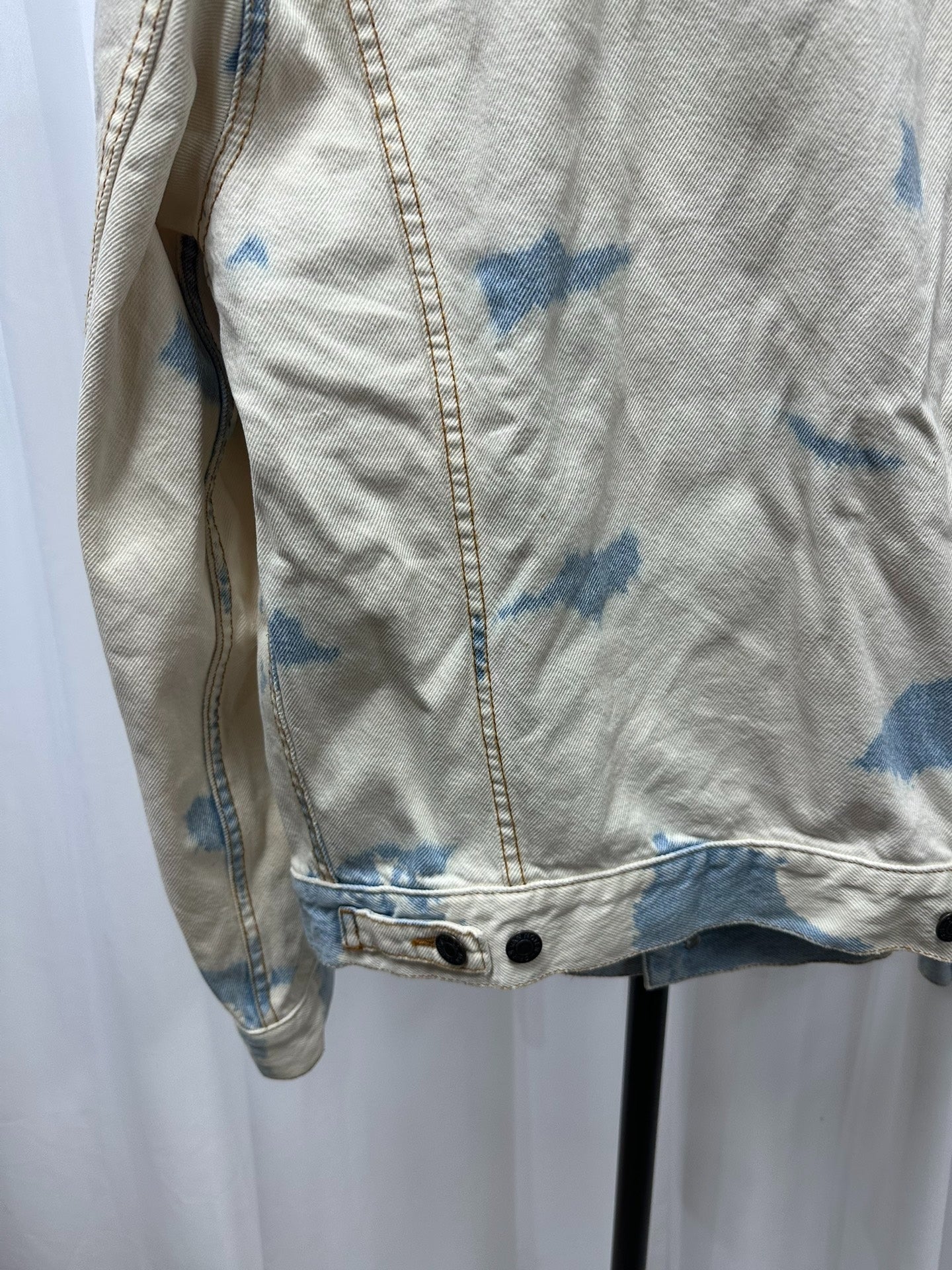 Dries Van Noten White Cloud Denim Jacket
