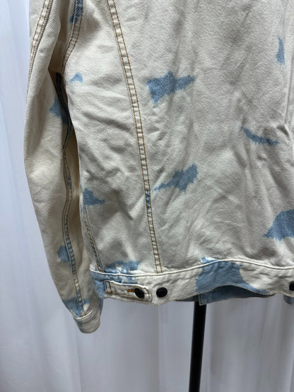 Dries Van Noten White Cloud Denim Jacket