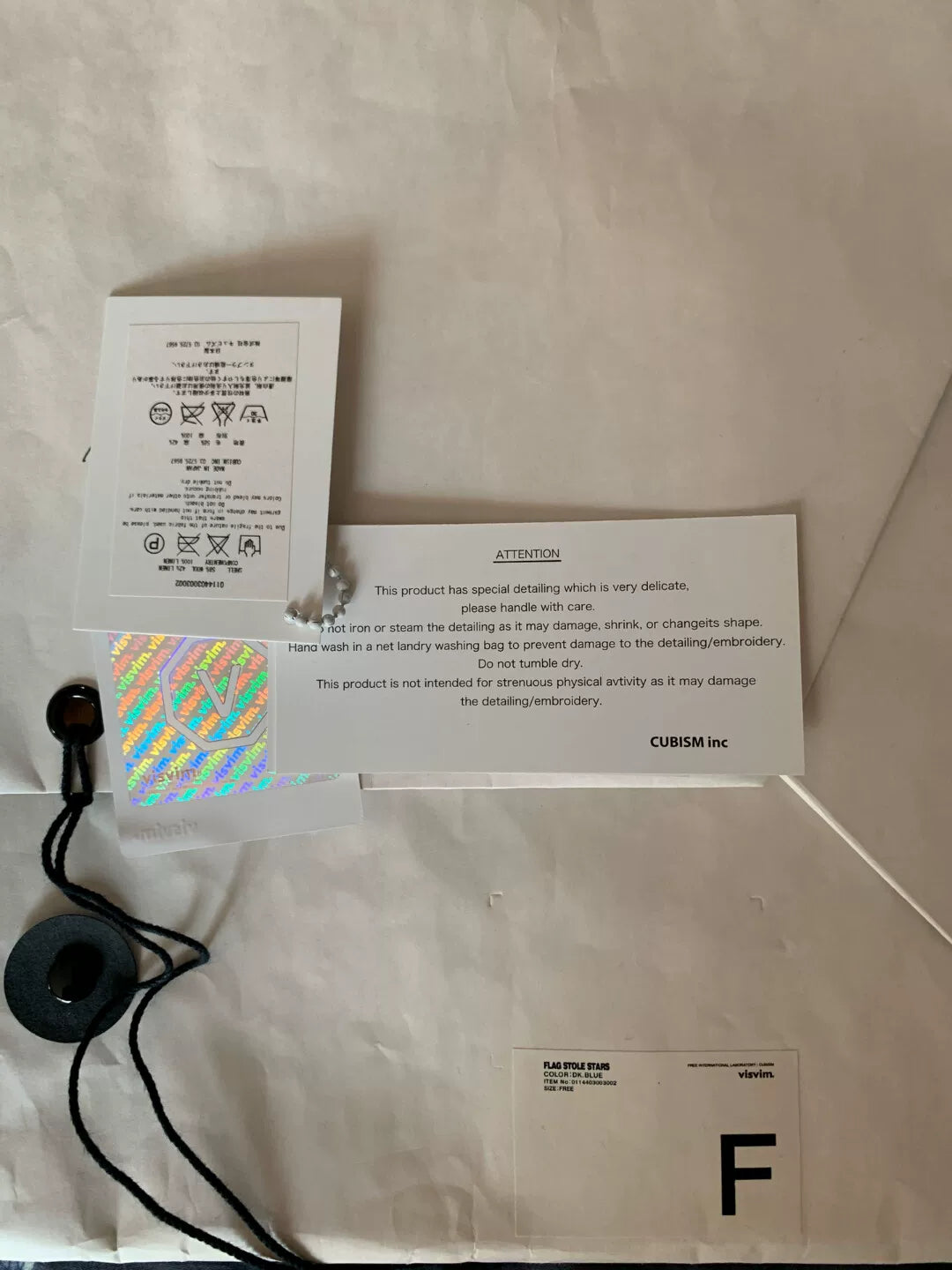visvim Flag Pattern Scarf