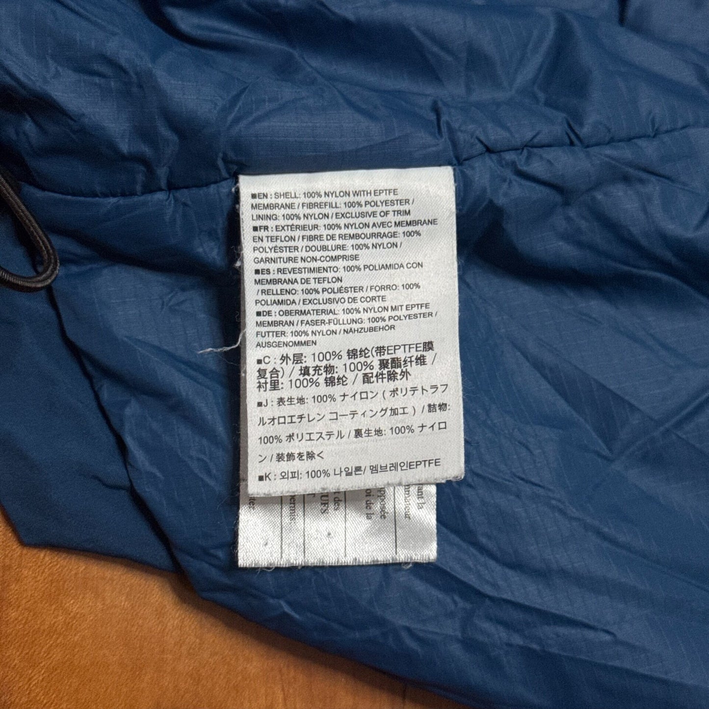 Arcteryx Windstopper Cotton Jacket